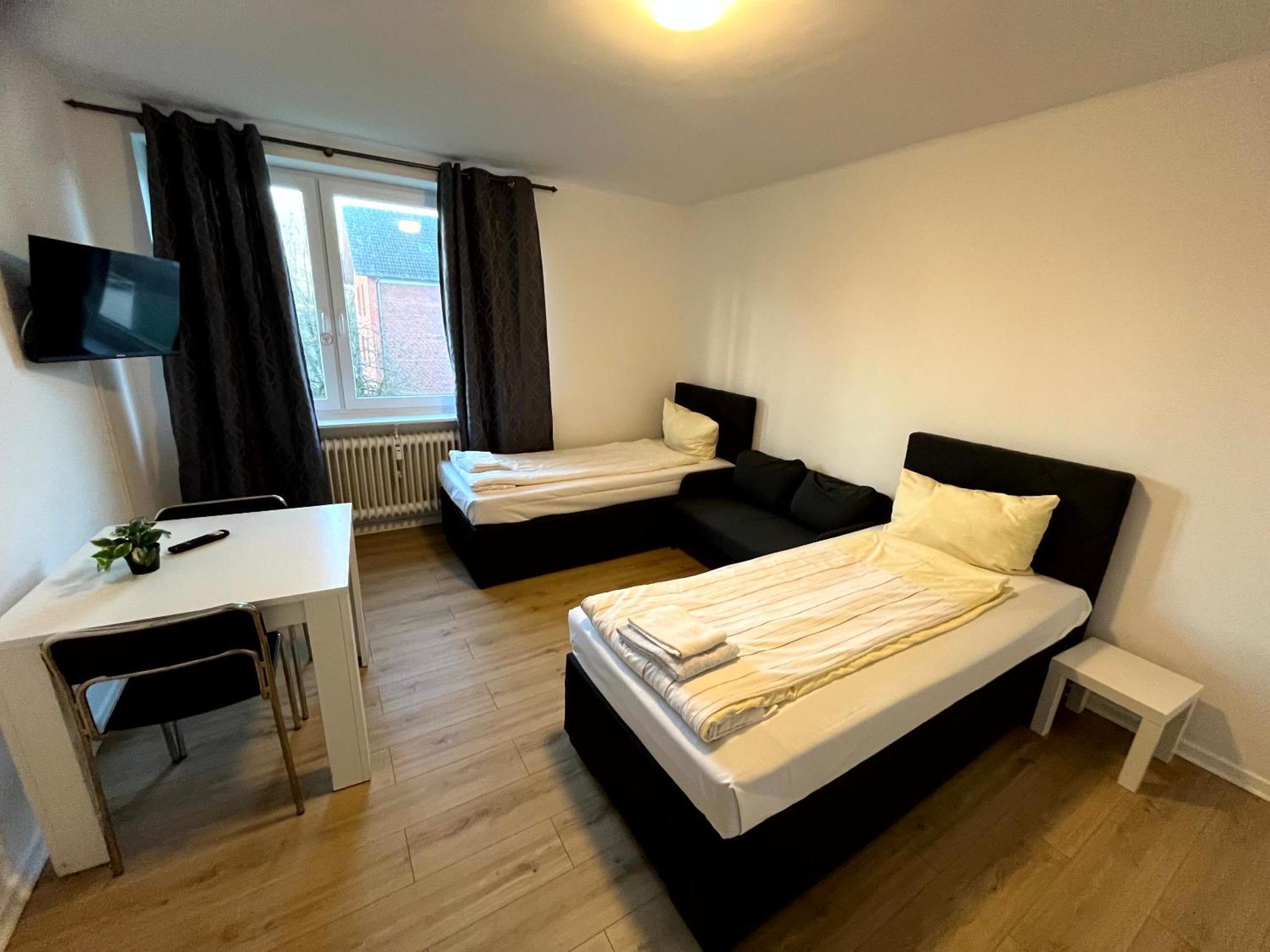 3-Zimmer Monteurwohnung Mit Balkon Neumünster Extérieur photo